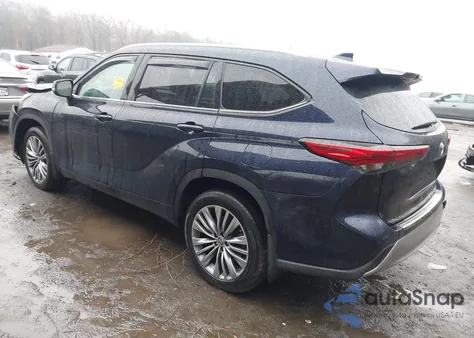 2021 Toyota Highlander Platinum from USA, damaged, VIN 5TDFZRBH4MS091400